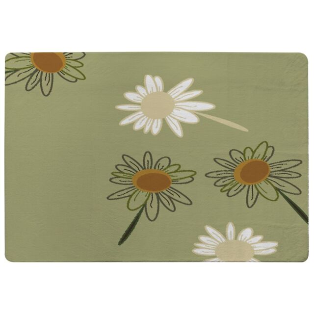 Benjamin Tate Design Patterns & Shapes In The Style Of Scrapbooking Rug in Natural - Size: Large - image 1
