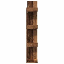 Berkfield Home Book Cabinet Old Wood 48x25.5x140 cm Engineered Wood in Brown - thumbnail 5