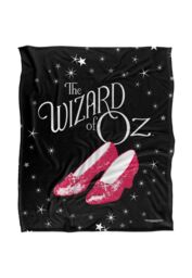 Warner Brothers The Wizard Of Oz Officially Licensed Silky Touch Super Soft Throw Blanket 152 x 127 cm in White - thumbnail 1
