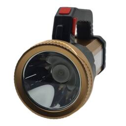 VOGREX Rechargeable Bright LED Hand Work Searchlight in Gold - thumbnail 6