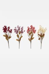 Homescapes Set of 4 Handmade Nemesia Seventh Heaven Artificial Flower Stems - thumbnail 2