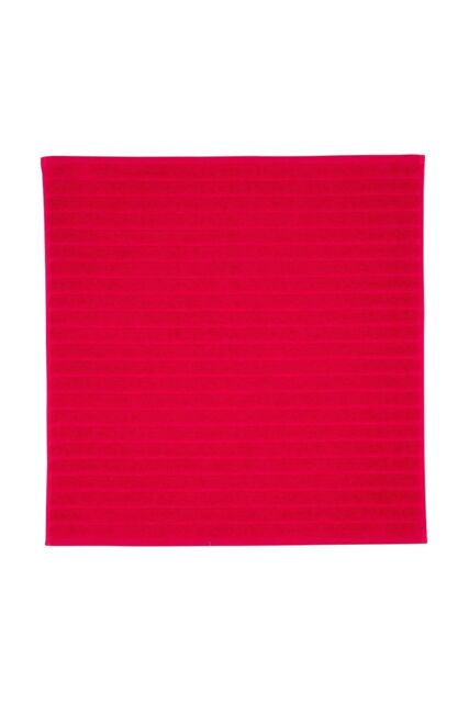CHRISTY 'Prism' Luxury 100% Turkish Cotton Bath Mats in Red - image 1