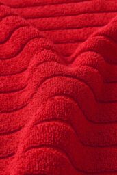 CHRISTY 'Prism' Luxury 100% Turkish Cotton Bath Mats in Red - thumbnail 3
