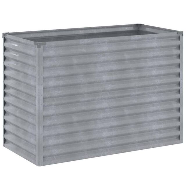 Berkfield Home Garden Raised Bed 100x50x69 cm Corten Steel in Brown - Size: 100 x 50 x 69 cm - image 1