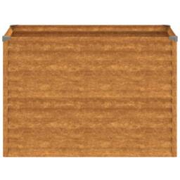 Berkfield Home Garden Raised Bed 100x50x69 cm Corten Steel in Brown - Size: 100 x 50 x 69 cm - thumbnail 4