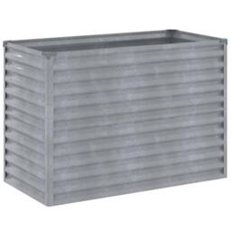 Berkfield Home Garden Raised Bed 100x50x69 cm Corten Steel in Brown - Size: 100 x 50 x 69 cm - thumbnail 1
