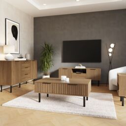 GFW Nervata Sideboard in Light Oak - thumbnail 8
