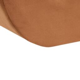 Wyld and Coco S-Shape Pouffe Golden Brown Velvet - thumbnail 7
