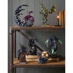 Juliana Mystic Legends Blue Dragon on Skull - thumbnail 4