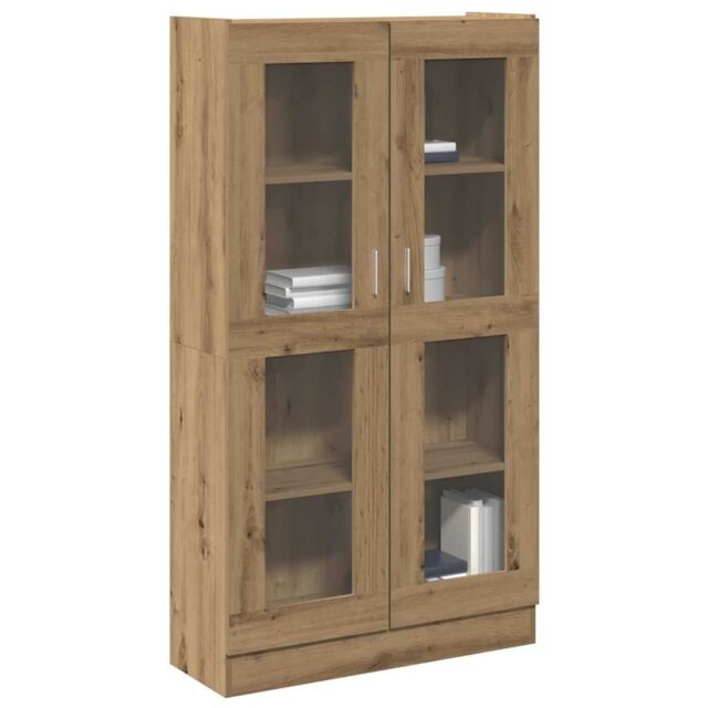 Berkfield Home Highboard Artisan Oak 82.5x30.5x150 cm Engineered Wood in Brown - image 1