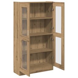 Berkfield Home Highboard Artisan Oak 82.5x30.5x150 cm Engineered Wood in Brown - thumbnail 7