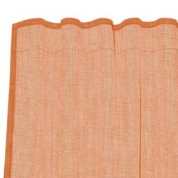 Berkfield Home Voile Curtains with Rod Pockets 2 pcs Terracotta - thumbnail 6