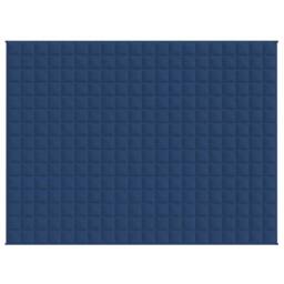 Berkfield Home Weighted Blanket Blue 152x203 cm 7 kg Fabric - thumbnail 3