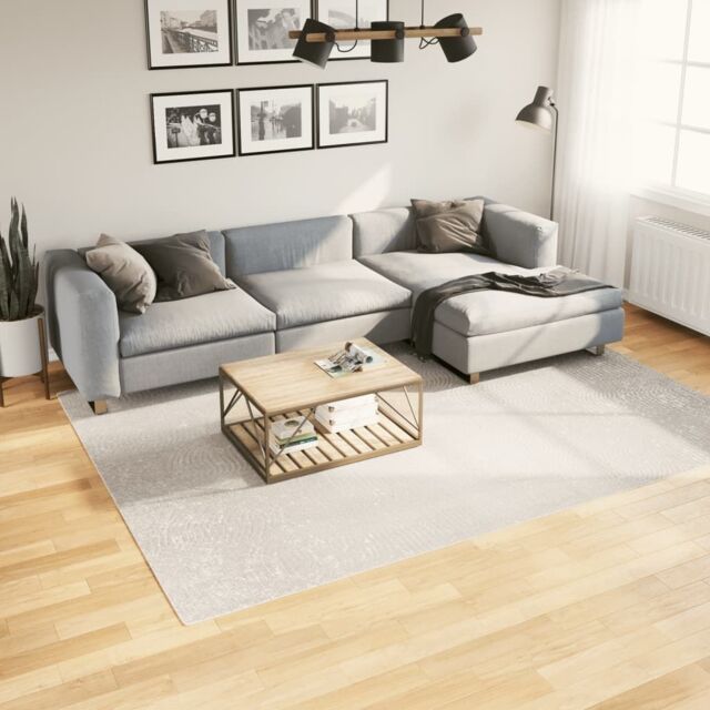 Berkfield Home Rug IZA Short Pile Scandinavian Look Cream 200x280 cm - Size: Medium - image 1
