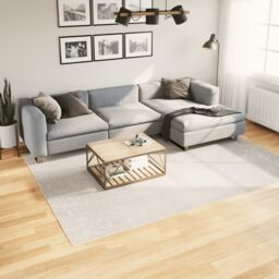 Berkfield Home Rug IZA Short Pile Scandinavian Look Cream 200x280 cm - Size: Medium - thumbnail 1