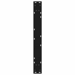 Berkfield Home Dining Table Legs 2 pcs Black 70x(72-73.3) cm Steel - thumbnail 7