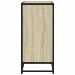 Berkfield Home Sideboard Sonoma Oak 68x35x76 cm Engineered Wood in Brown - Size: 68 x 35 x 76 cm - thumbnail 5