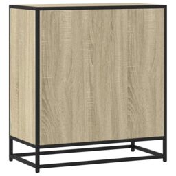 Berkfield Home Sideboard Sonoma Oak 68x35x76 cm Engineered Wood in Brown - Size: 68 x 35 x 76 cm - thumbnail 6