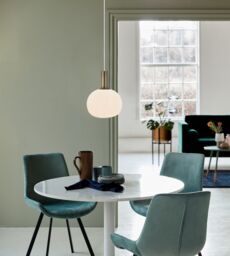 Nordlux Modern Indoor Pendant Light White Glass E27 Hand Blown - Mains Powered, IP20 - thumbnail 7