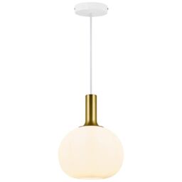 Nordlux Modern Indoor Pendant Light White Glass E27 Hand Blown - Mains Powered, IP20 - thumbnail 3