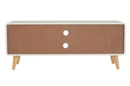 Orsina Sleek & Modern TV Unit, Versatile TV Cabinet, White Finish TV & Storage Unit, Sleek Corner TV Unit in Grey - thumbnail 4