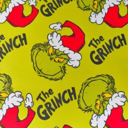 OHS Xmas Grinch Bedding Set Novelty Duvet Cover with Pillowcase in Green - Size: Single - thumbnail 5