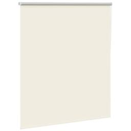 Berkfield Home Roller Blind Blackout Marine 115x130 cm Fabric Width 110.7 cm Pol… in Off-White - thumbnail 1