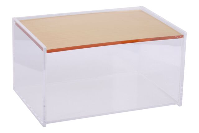 Orsina Practical Design Small Storge Box, Elegant Storage Box For Livingroom, Versatile Storage Box Organizer in Clear - image 1