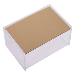 Orsina Practical Design Small Storge Box, Elegant Storage Box For Livingroom, Versatile Storage Box Organizer in Clear - thumbnail 2