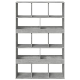 Berkfield Home Room Divider Concrete Grey 100x33x156.5 cm Engineered Wood - thumbnail 4