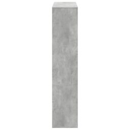 Berkfield Home Room Divider Concrete Grey 100x33x156.5 cm Engineered Wood - thumbnail 5