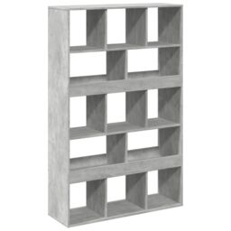 Berkfield Home Room Divider Concrete Grey 100x33x156.5 cm Engineered Wood - thumbnail 6
