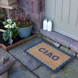 Artsy Mats Ciao Coir Doormat (60 x 40cm) in Tan - Size: 40 cm x 60 cm - thumbnail 3