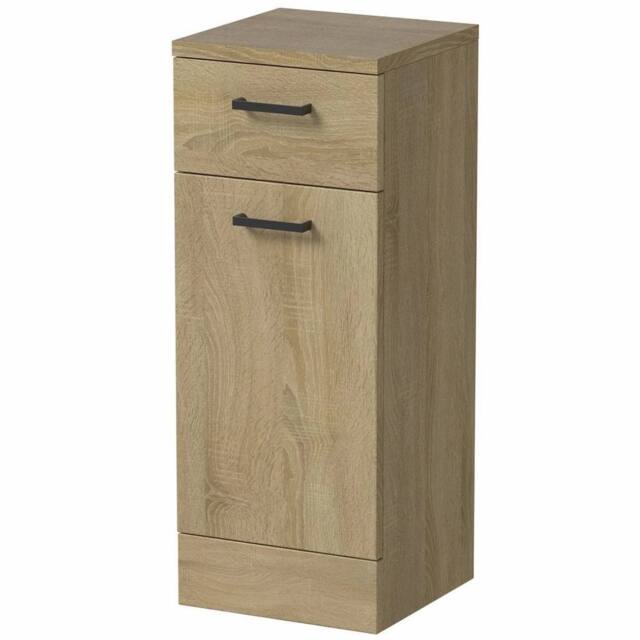 KORVIXA Bathroom Laundry Unit Cabinet in Brown - image 1