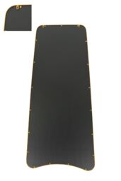 MirrorOutlet Gold Metal Trapezoid Shape Framed Garden Wall Mirror (200CM X 95CM) - Size: 1 Pack - thumbnail 3