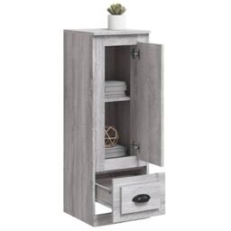 Berkfield Home Highboard Grey Sonoma 36x35.5x103.5 cm Engineered Wood - thumbnail 4