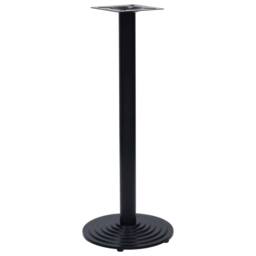 Berkfield Home Sturdy Bistro Table Leg Black √ò43x107 cm Cast Iron - Size: 43x107 cm - thumbnail 2