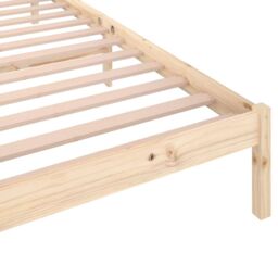Berkfield Home Day Bed Solid Wood Pine 90x200 cm in Brown - thumbnail 6