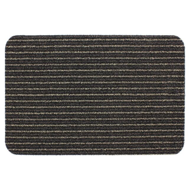 JVL Infinity Entrance Door Mat, 50x75cm, Brown - Size: 50 cm x 75 cm - image 1
