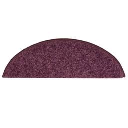 Berkfield Home Carpet Stair Treads 15 pcs Dark Purple 56x17x3 cm - Size: Medium - thumbnail 6