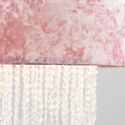 ValueLights Boland Pink Ceiling Pendant Droplets Shade - thumbnail 3