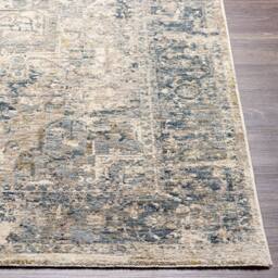 Livabliss Mirabel-Vintage Brown Blue Traditional Boho Fringe Living Dining Rug in Beige - Size: 200 cm x 290 cm - thumbnail 5