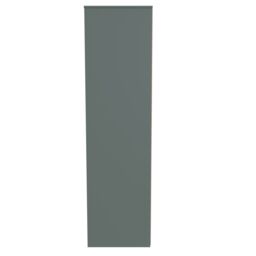 Ready Assembled 2 U Denver Triple Mirror Wardrobe with 2 Drawers (Ready Assembled) in Pale Green - thumbnail 2