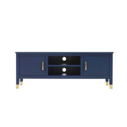 Cabinet Bits Palazzi 2 Door TV Unit H45 W120 D35cm in Navy