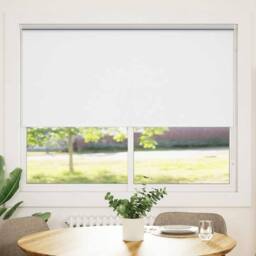 Berkfield Home Roller Blind Blackout 160 x 175 cm White - thumbnail 2