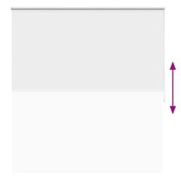 Berkfield Home Roller Blind Blackout 160 x 175 cm White - thumbnail 9