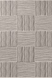 THE RUGS Ted Baker Nightingale Reversible Checkered Rug Indoor Outdoor in Black - Size: 160 cm x 230 cm - thumbnail 1
