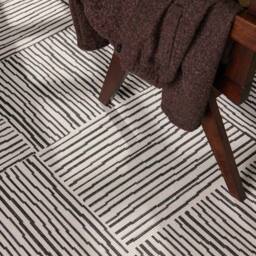 THE RUGS Ted Baker Nightingale Reversible Checkered Rug Indoor Outdoor in Black - Size: 160 cm x 230 cm - thumbnail 8