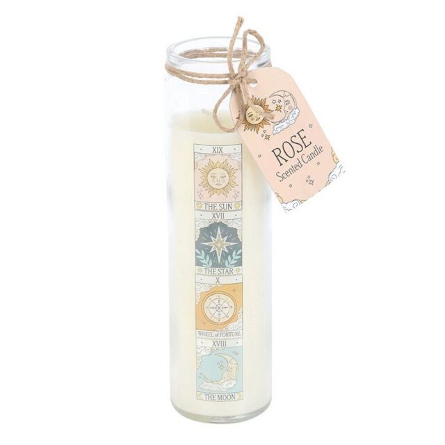 Something Different Rose Tarot Vintage Tube Candle - image 1