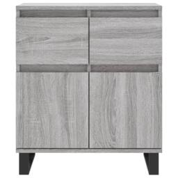 Berkfield Home Sideboard Grey Sonoma 60x35x70 cm Engineered Wood - Size: 60 x 35 x 70 cm - thumbnail 5